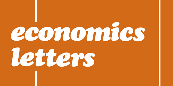 Economics Letters