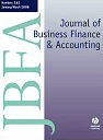 Journal of Business Finance and Accounting