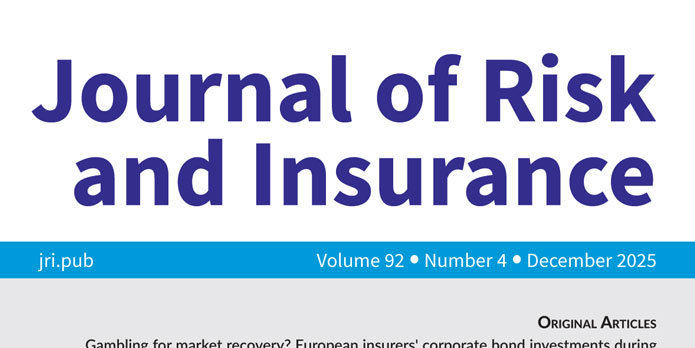 Journal of Risk and Insurance